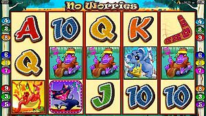 No Worries Bonus Video Slots By Microgaming.